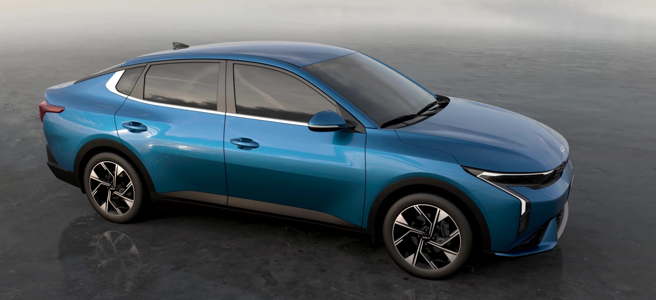 기아 K3 풀체인지 위에서 아래로 본 이미지