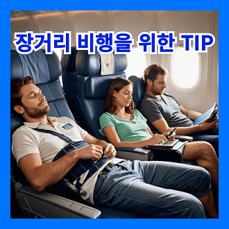 장거리 비행을 위한 팁