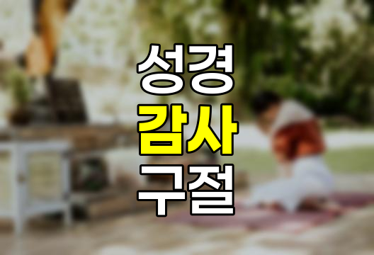 감사 성경구절 말씀 모음, 의미와 삶에 주는 메시지