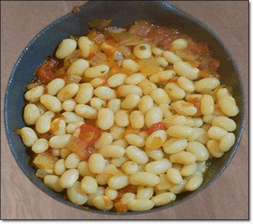 흰 강낭콩 요리