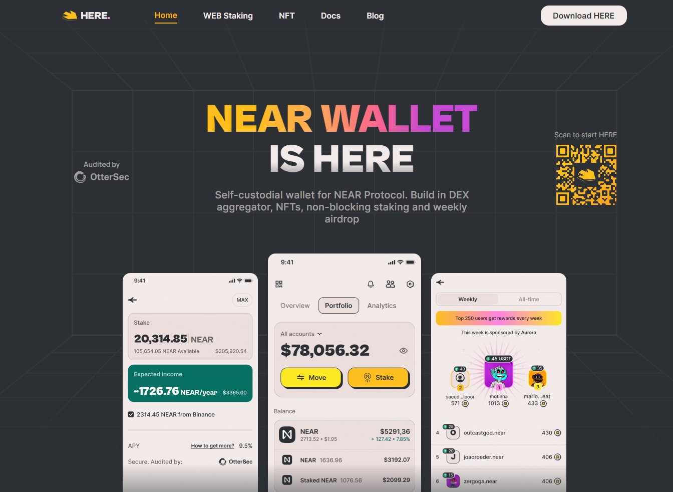 극초기 mine HOT 코인 에어드랍 참여방법 - 텔레그램에 코인지갑이? NEAR Wallet