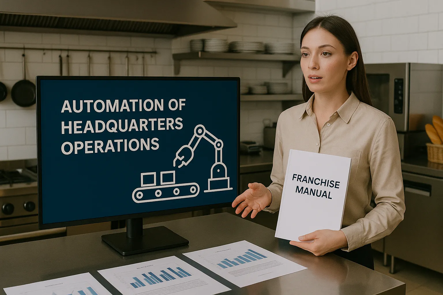 AI로 만들어지는 프랜차이즈 매뉴얼 &mdash; 본사 운영도 자동화의 시대