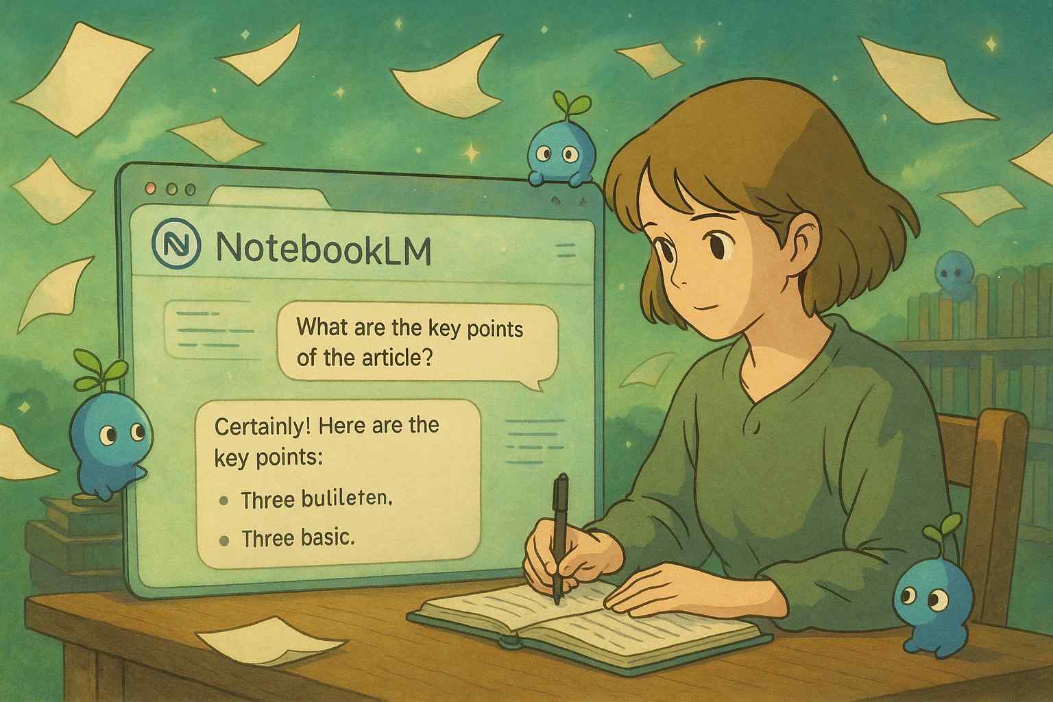 NotebookLM 활용법 예시