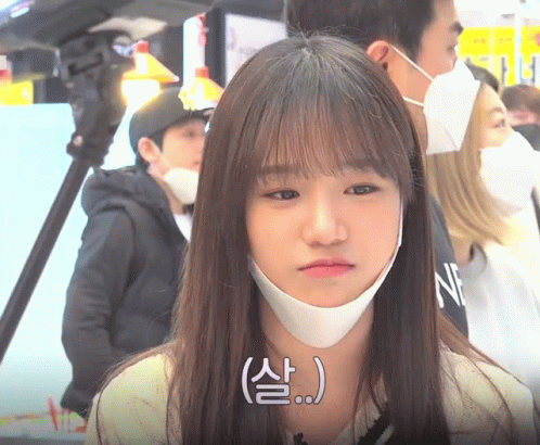 살걱정하는 조유리