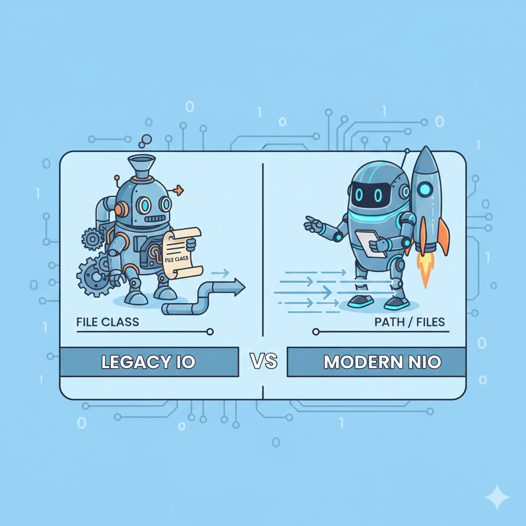 Legacy File 클래스 vs Modern NIO