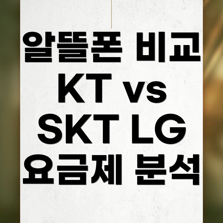 대전역 알뜰폰 요금제