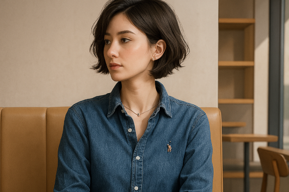 폴로 랄프로렌 슬림핏 셔츠