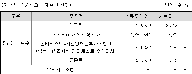 그리드위즈 지분 구조