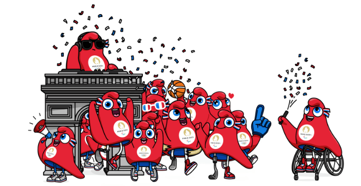 올림픽 마스코트 들