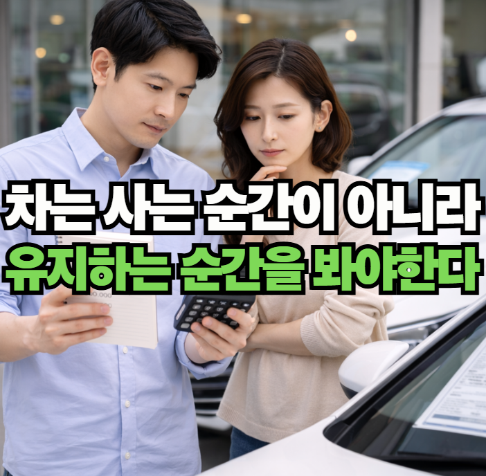 차량 구입을 검토하는 부부