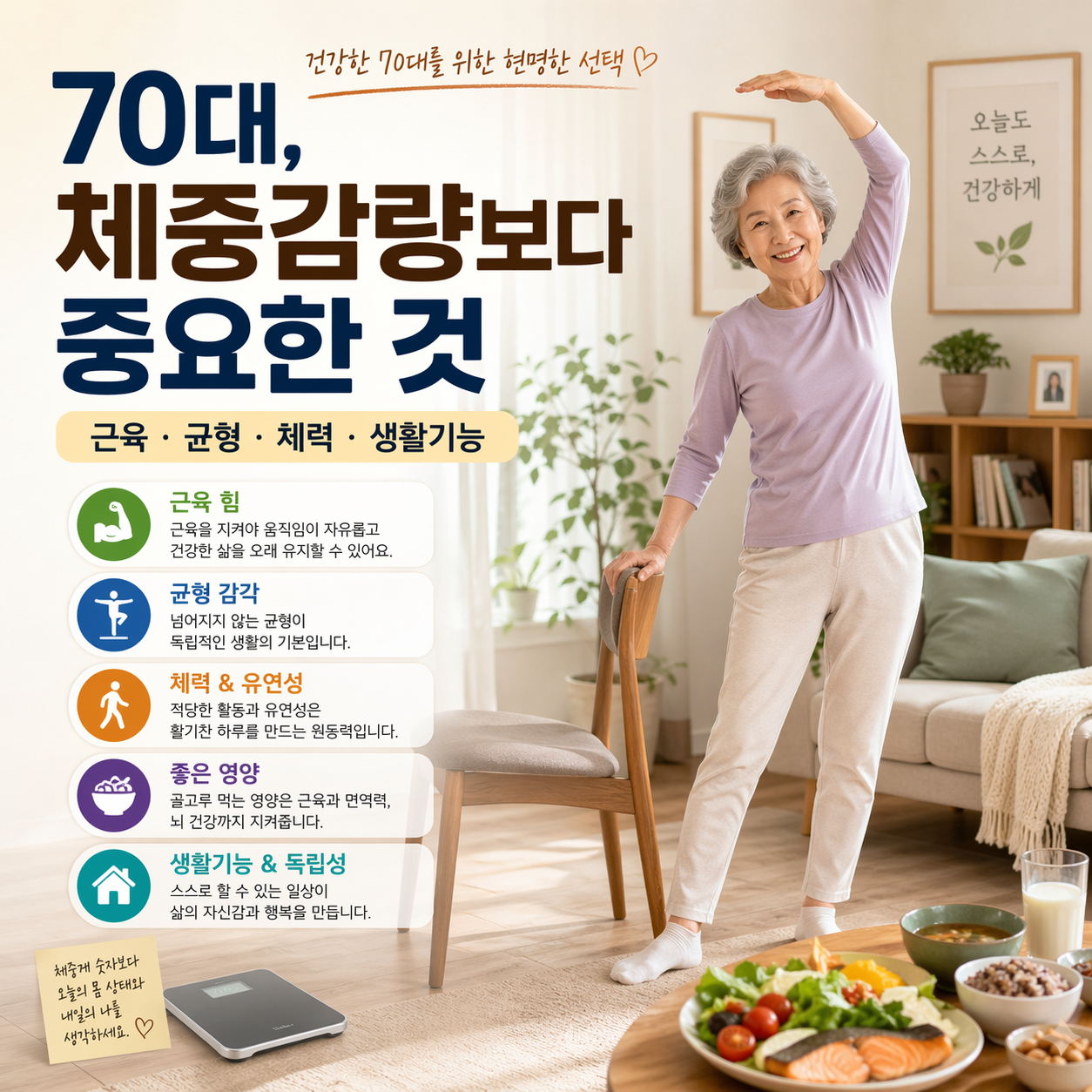 70대 체중 감량,시작 전에 꼭 알아야 할것