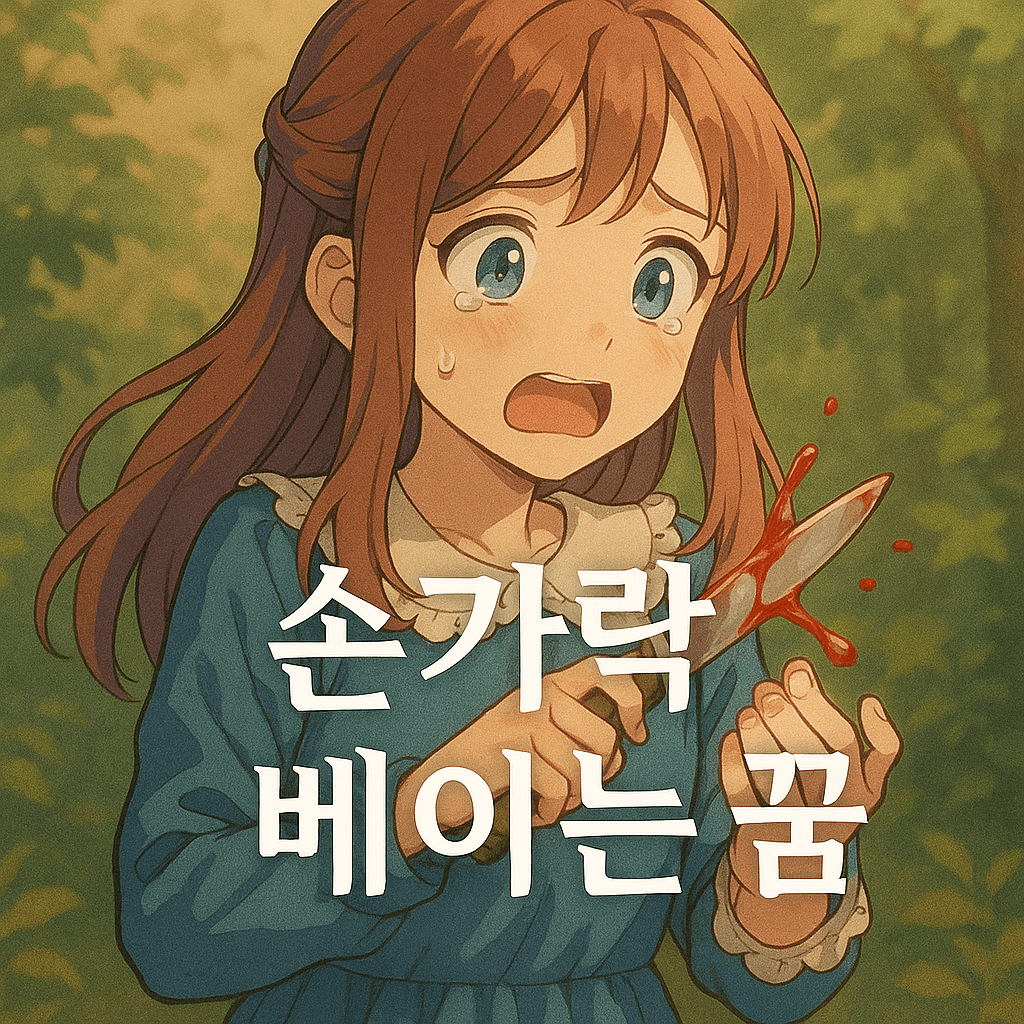 손가락 베이는 꿈