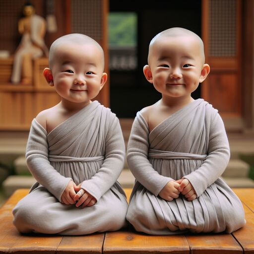 부천님 오신 날 동자승 이미지