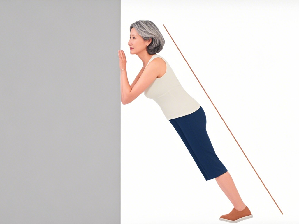 벽플랭크, 50대 뱃살뺴기