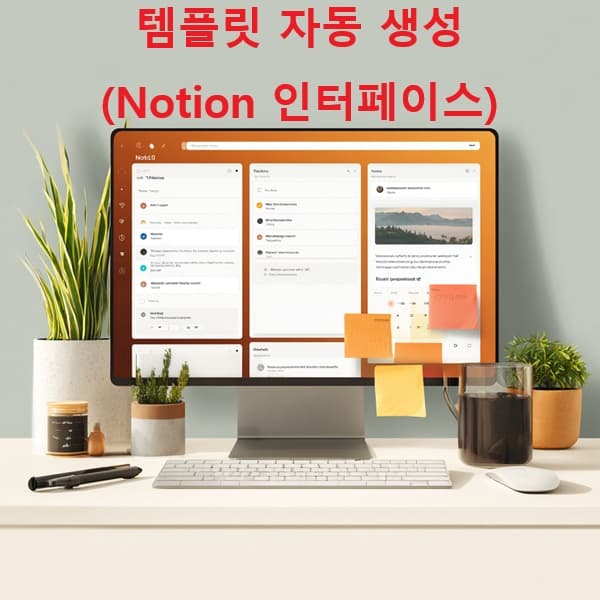 GPT가 제안하는 노션 템플릿 구조 이미지