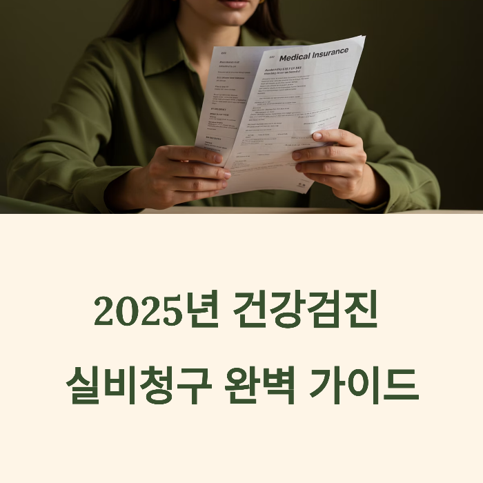 건강검진 실비청구