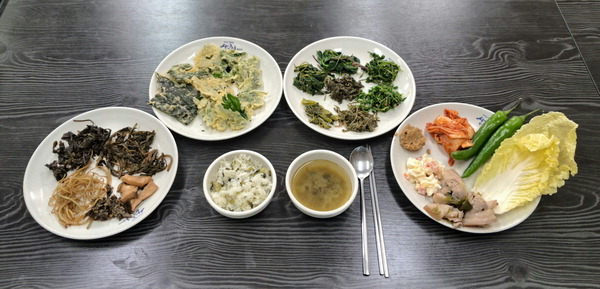 나물반찬