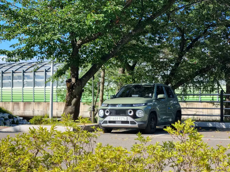 캐스퍼로 돌아와 돌아갈 준비를 합니다.