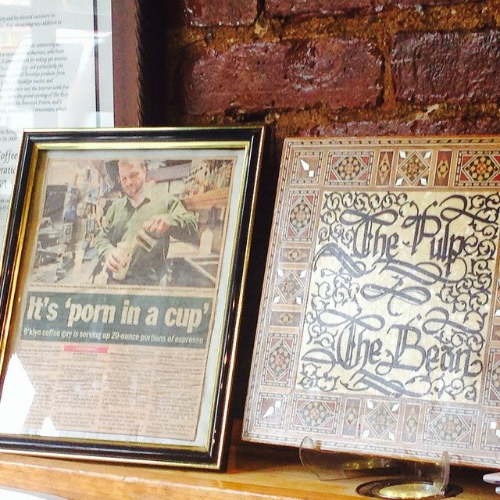 coffee porn in a cup