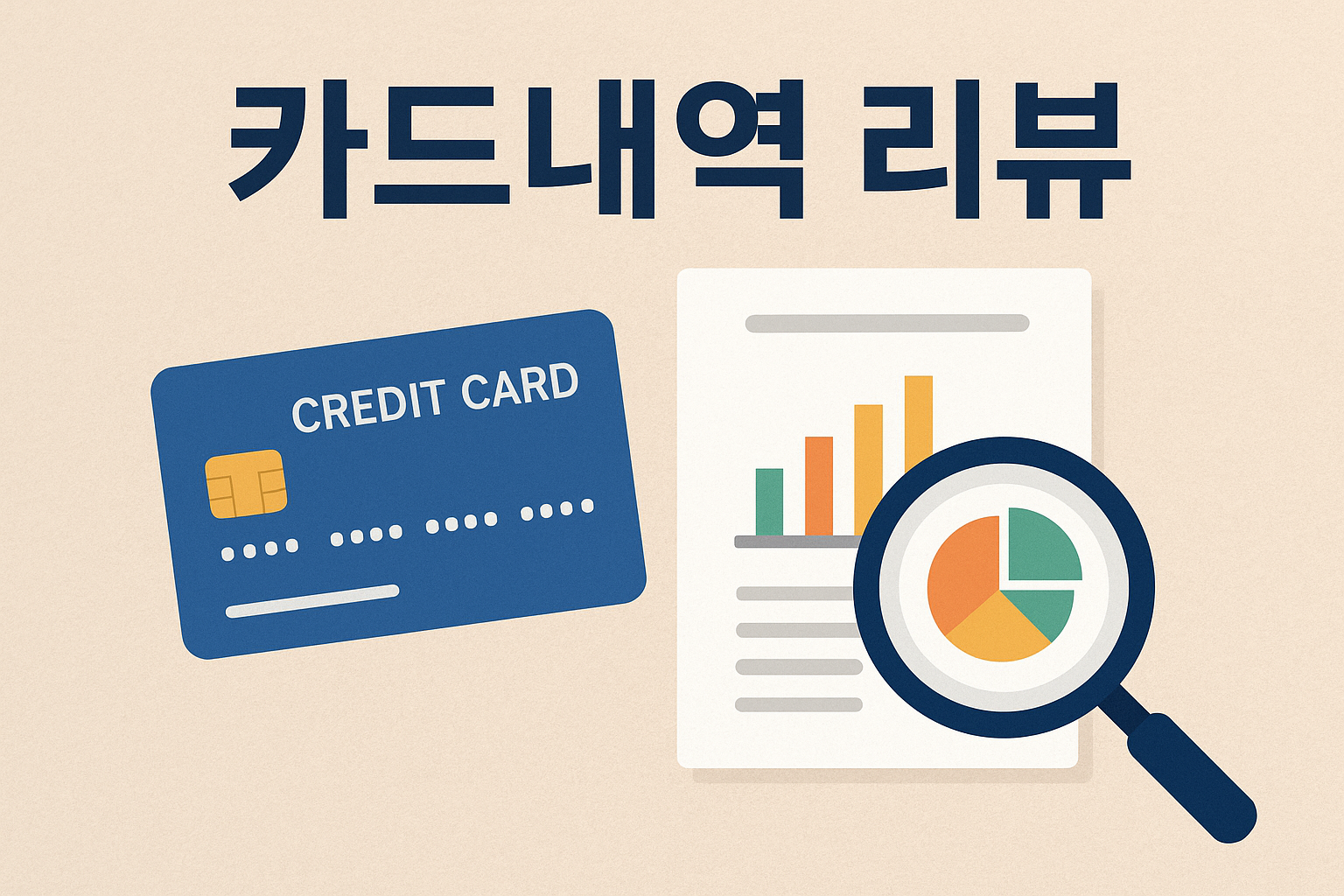 카드내역 리뷰: 지출을 기록하며 배우는 소비 습관