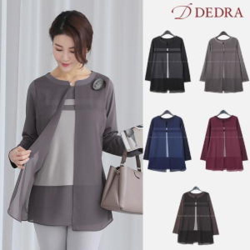 엄마옷 폴링쉬폰티셔츠 50대 여성의류 중년여성의류 TBZ2088