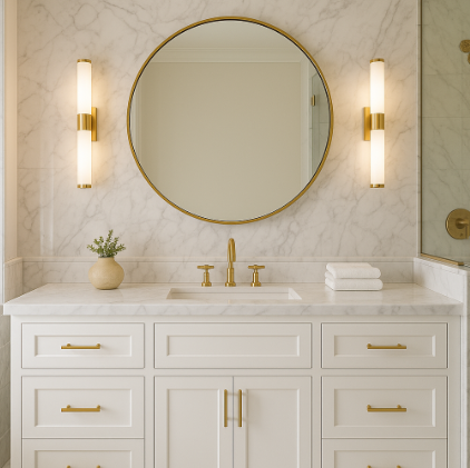 호텔식 욕실 인테리어