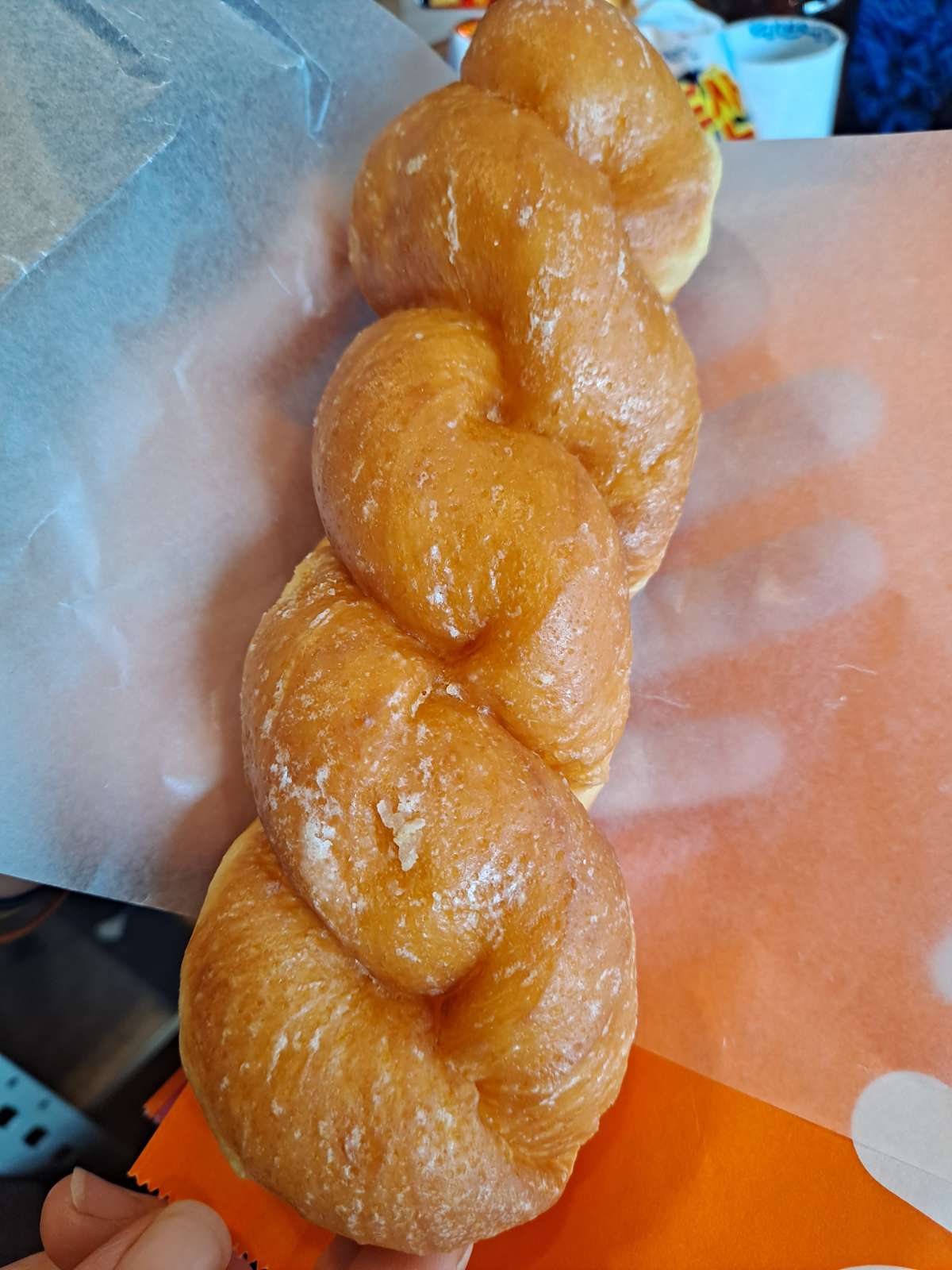 던킨 옥수수 꽈배기