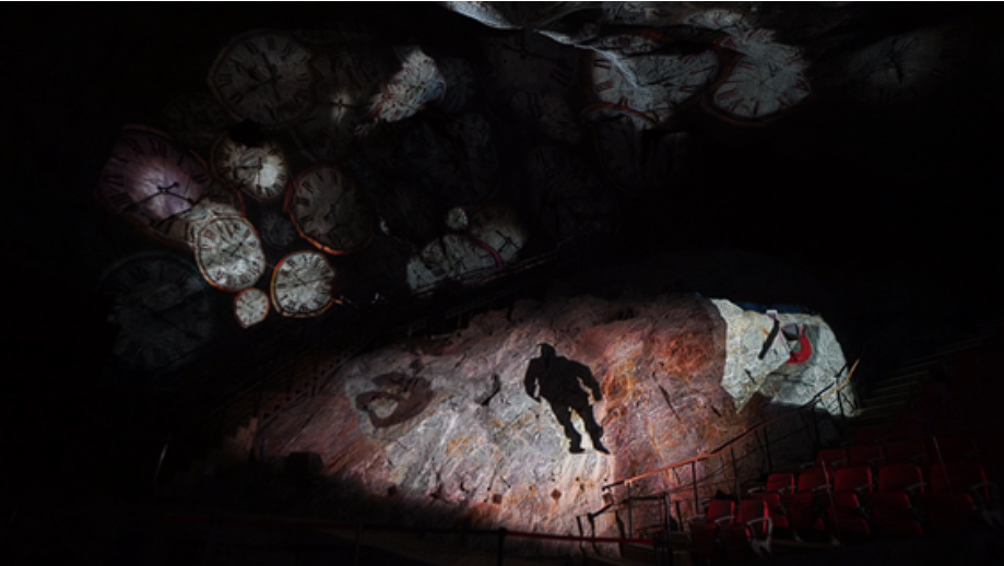 광명동굴 미디어파사드