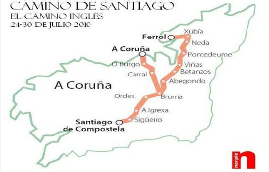 산티아고 영국길 관련사진