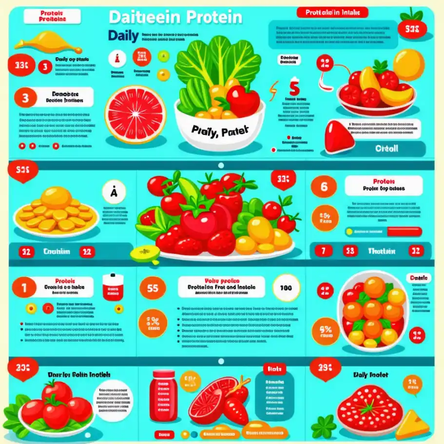 1일 단백질 섭취량 간단한 계산법