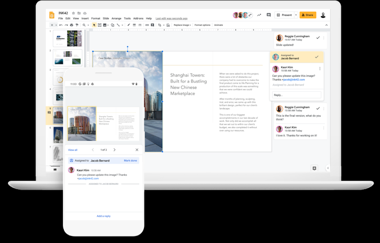 Google Slides 홈페이지 참조