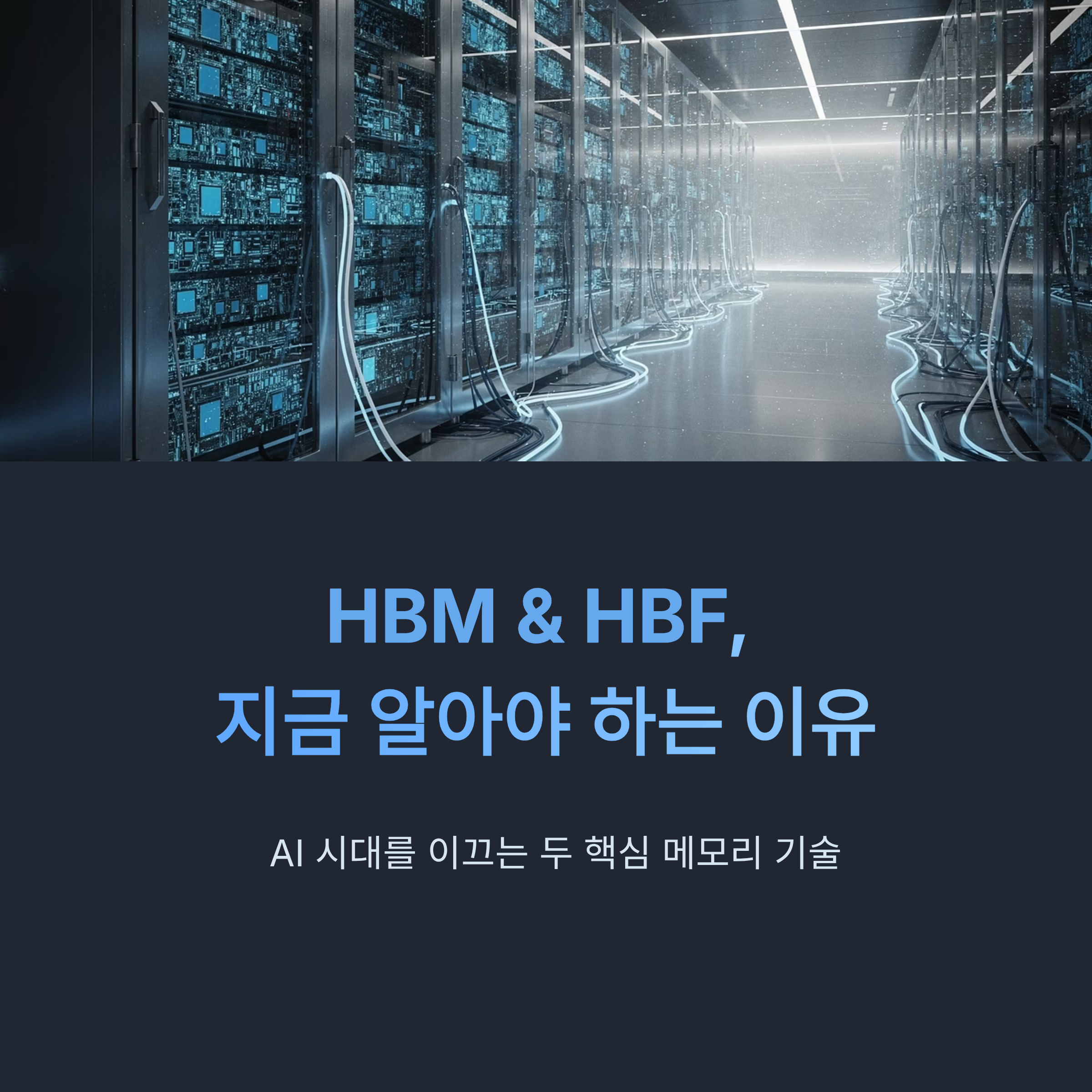 HBM vs HBF 차이점