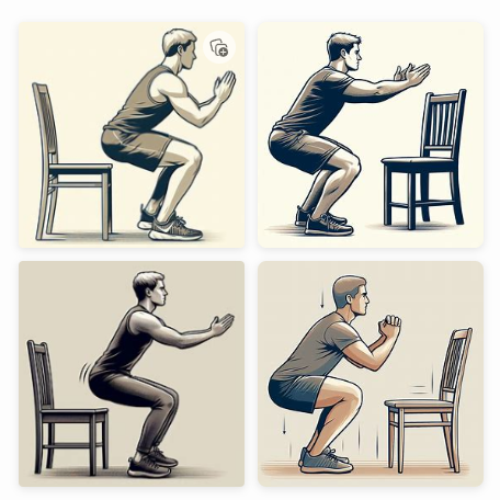 의자 스쿼트