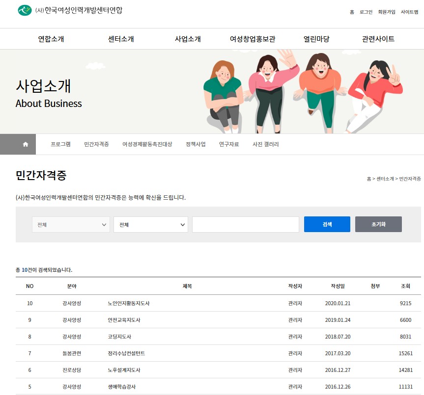 여성인력개발센터