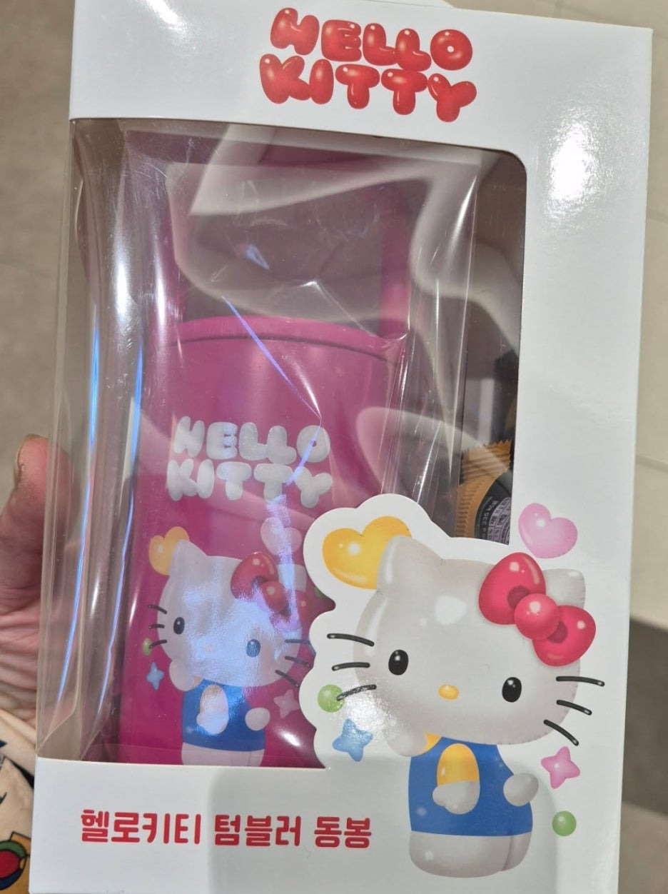 세븐일레븐 헬로키티 텀블러 손잡이 텀블러 할인 꿀팁 재고조회 필수