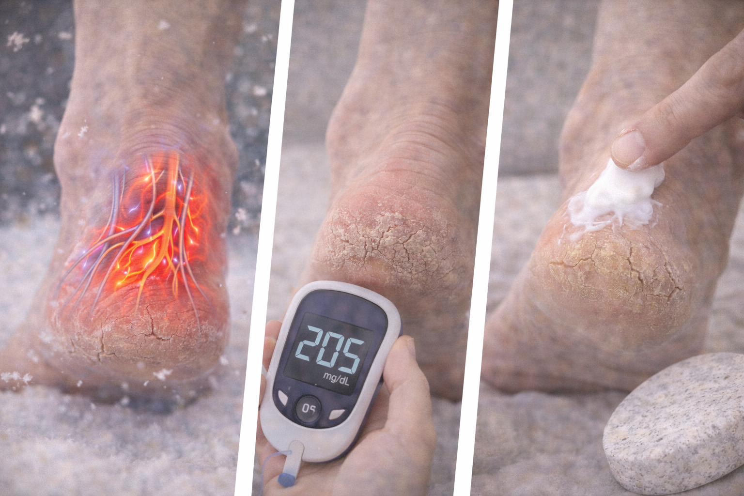 겨울철 발뒤꿈치 트러블? 원인과 해결법(혈액순환, 당뇨, 각질)관련 사진