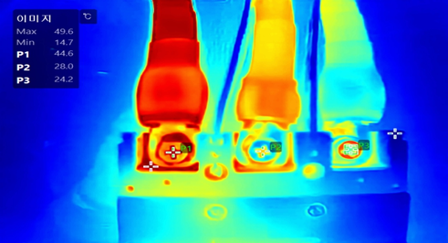세척기 차단기 열화상측정