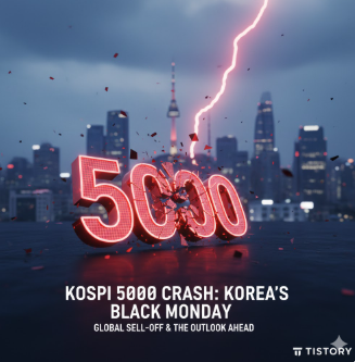 급등하던 한국 주식 시장의 급제동