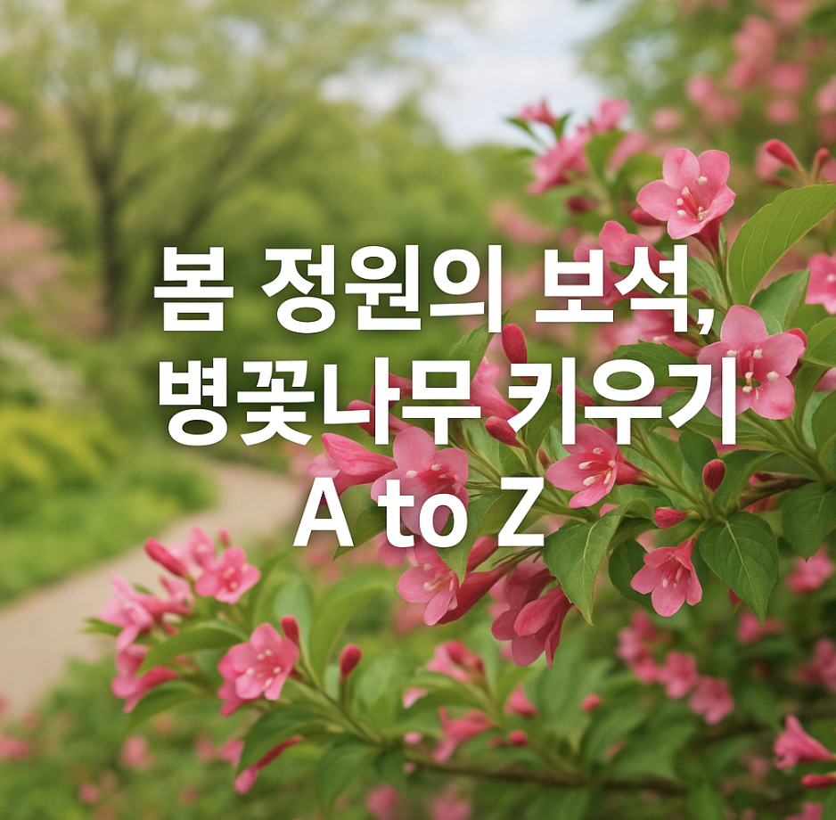 봄 정원의 보석, 병꽃나무 키우기 A to Z