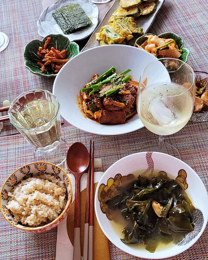 생생정보 채식 푸른 김밥 발아 커피 맛집