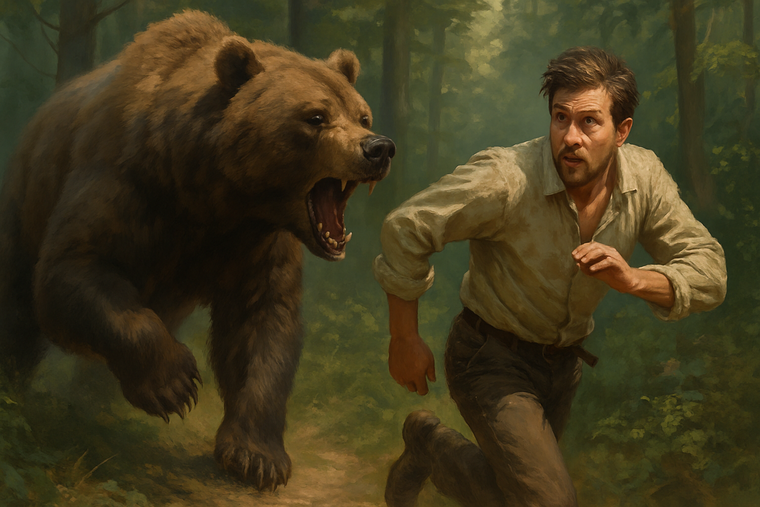 곰 꿈 상황별 해몽: 자연의 수호자 혹은 무서운 존재?