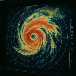 고요한 폭풍의 중심, 태풍의 눈이 생기는 신기한 과학적 원리