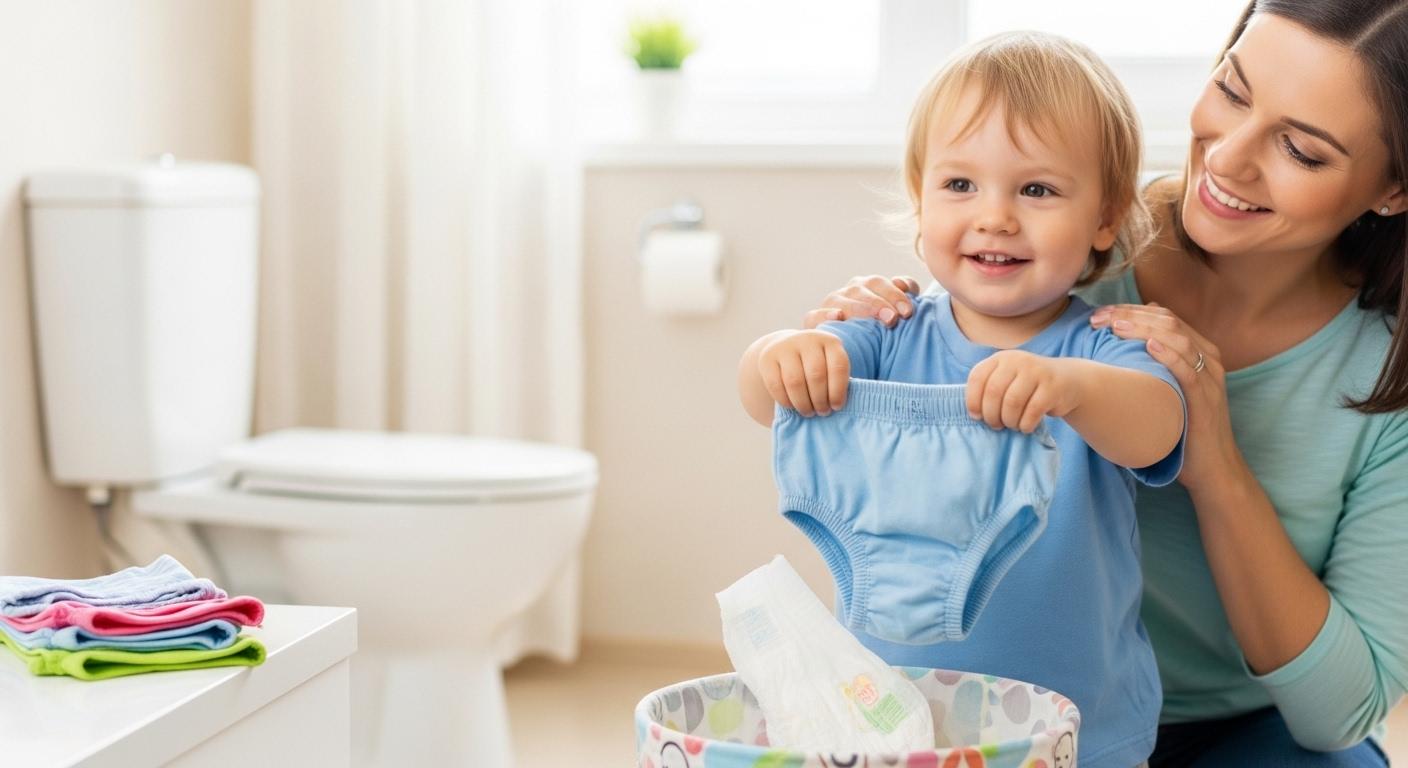 기저귀와 작별하기