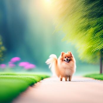 포메라니안과 함께 특별한 일상 누리기