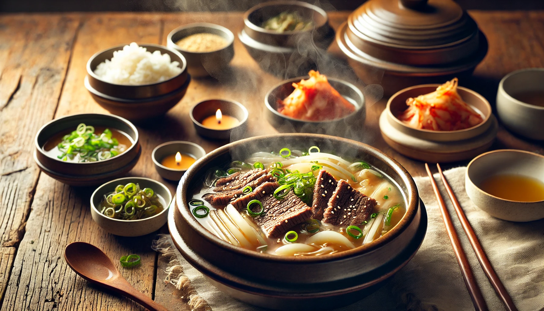 들기름 소고기 무국