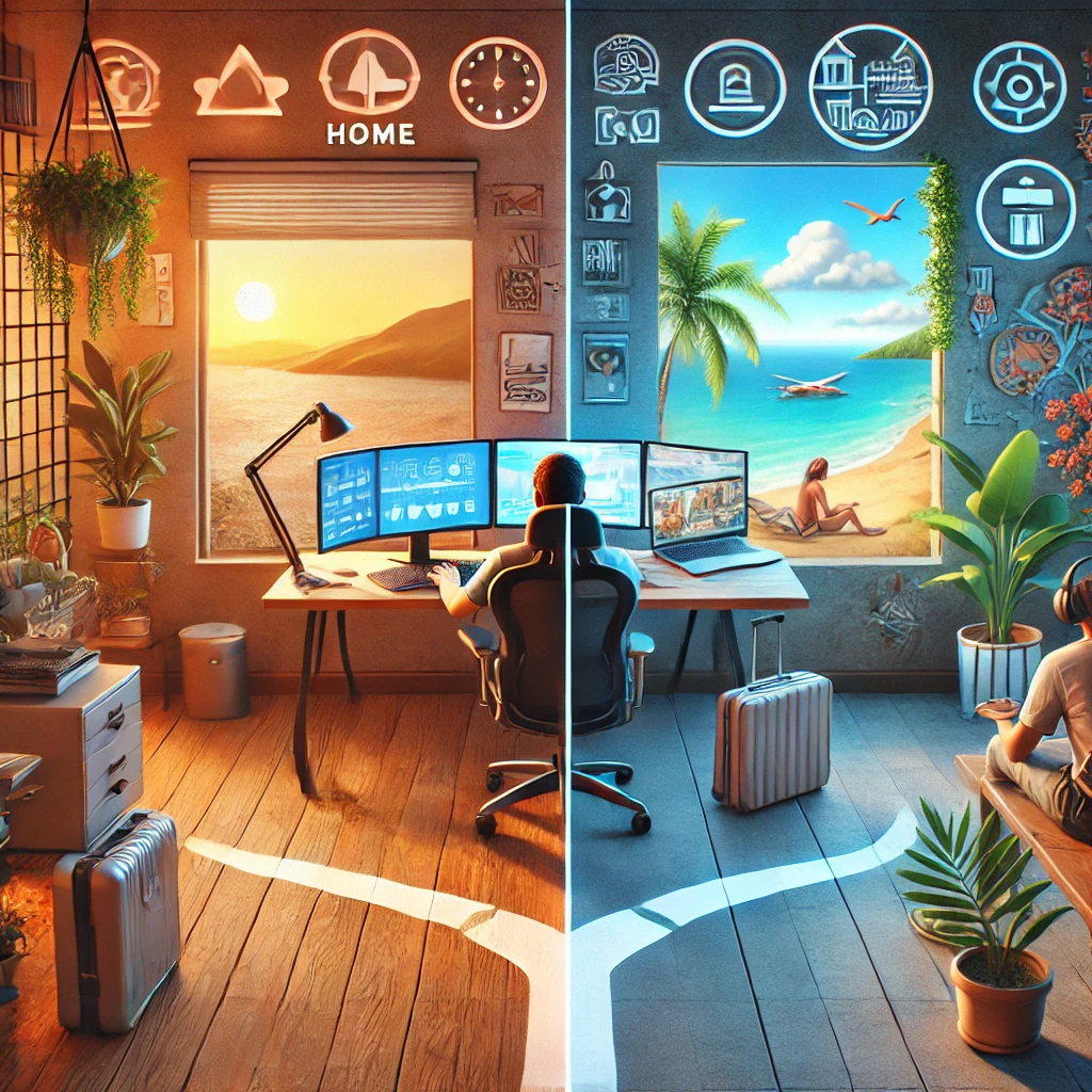 재택근무 vs 디지털 노마드, 뭐가 더 좋을까?