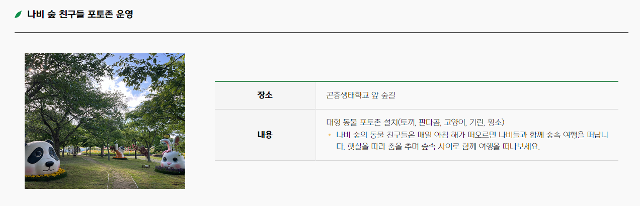 포토존 운영