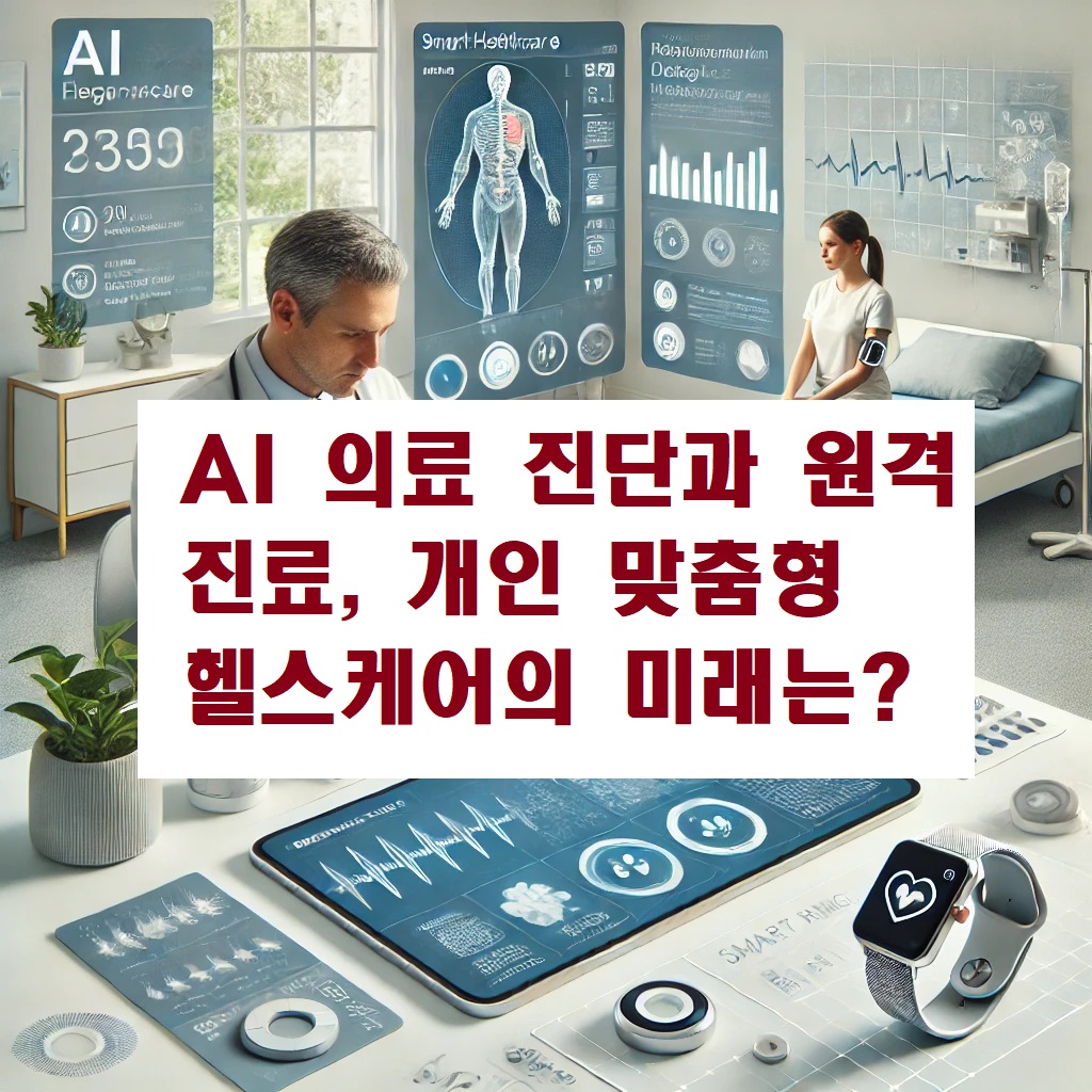 AI 의료 진단과 원격진료, 개인 맞춤형 헬스케어의 미래는?