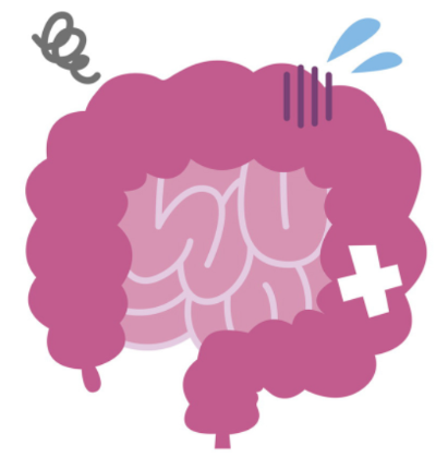 장의 면역력이 저하되는 그림