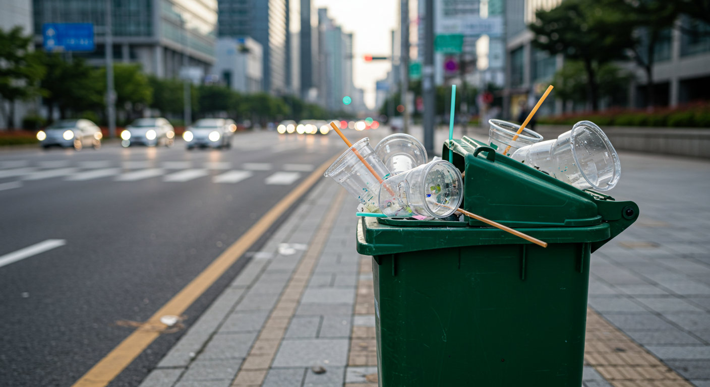 플라스틱 빨대 재활용